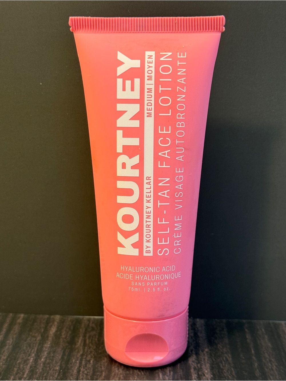 Kourtney by Kourtney Kellar Self-Tan Face Lotion Medium Sunless Tanner 2.5oz